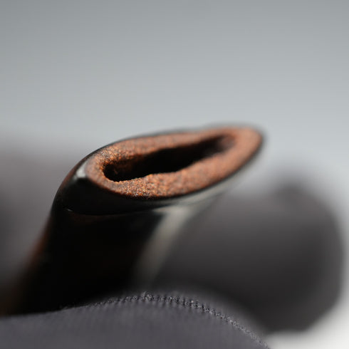 Circa 1968 British Vintage Dunhill Shell Briar Pipe with Crack