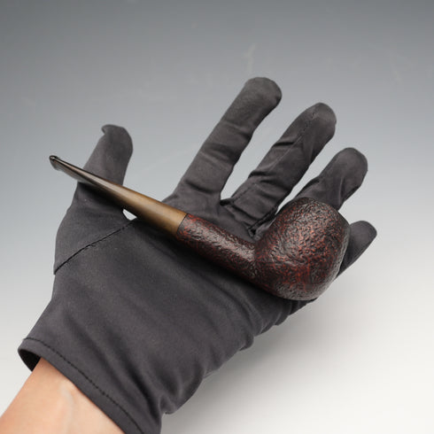 Circa 1968 British Vintage Dunhill Shell Briar Pipe with Crack