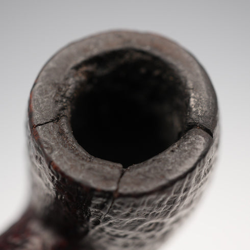Circa 1980s Vintage British Dunhill Shell Briar Pipe, with cracks