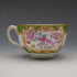 English Antique Minton Green Cockatrice Cup & Saucer