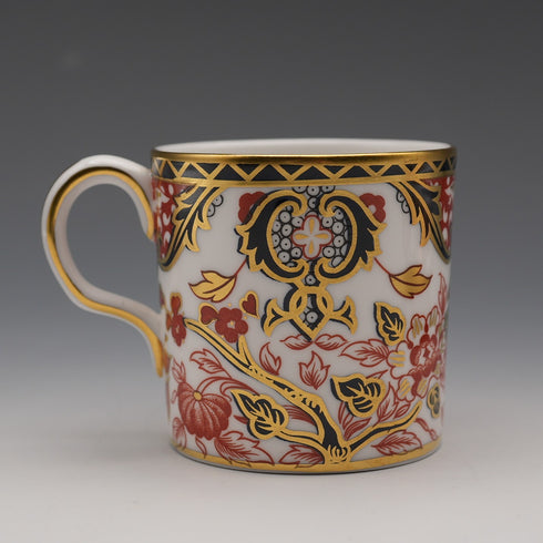 Royal Crown Derby "Imari Style: Kings" Demitasse Cup & Saucer, British Vintage