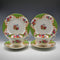 UK Vintage Paragon "Rockingham Green" Teacup Trio Pair