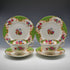 UK Vintage Paragon "Rockingham Green" Teacup Trio Pair