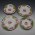 UK Vintage Paragon "Rockingham Green" Teacup Trio Pair