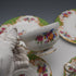 UK Vintage Paragon "Rockingham Green" Teacup Trio Pair
