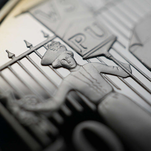 UK 50p Commemorative Silver Coin - 100th Anniversary of the Women's Social and Political Union - Royal Mint with Case and Certificate