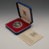 UK Commemorative Silver Coin Queen Elizabeth II 25th Anniversary of Coronation Royal Mint with Case and Certificate