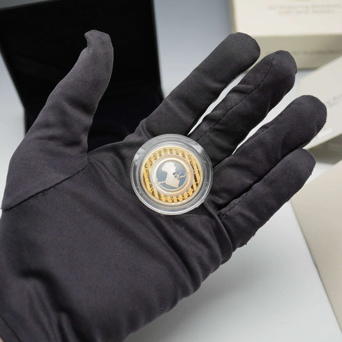 UK Two-Pound Commemorative Silver Coin Jane Austen 200th Anniversary of Her Death Royal Mint With Case and Certificate