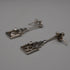 UK Vintage Rennie Mackintosh Style Sterling Silver Stud Earrings Carrick