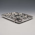 1904 English Antique Embossed Sterling Silver Card Case 62g L&W