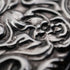 1904 English Antique Embossed Sterling Silver Card Case 62g L&W
