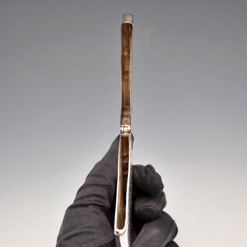 1885年 英国アンティーク 純銀製カードケース 54g Frederick Marson