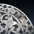 US Vintage Silver Overlay 6-inch Trivet Webster