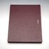 Whitehill Silver Unused British Vintage Sterling Silver Mounted Leather-Bound Address Book