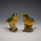 British Vintage Beswick Greenfinch Figurine Set of 2 (No. 2105)