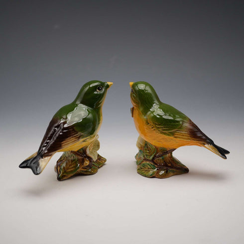 British Vintage Beswick Greenfinch Figurine Set of 2 (No. 2105)
