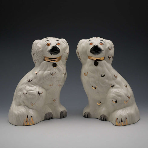 英國古董 Beswick 貝斯維克 斯塔福德郡犬 1378-5 高20公分