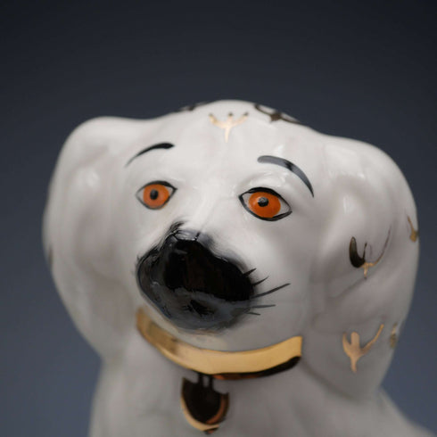英國古董 Beswick 貝斯維克 斯塔福德郡犬 1378-5 高20公分