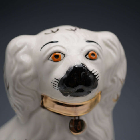 英國古董 Beswick 貝斯維克 斯塔福德郡犬 1378-5 高20公分