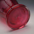 UK Vintage Victorian Cranberry Glass Enamel Decorated Jug