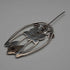 UK Vintage Sterling Silver Rennie Mackintosh Style Triple Rose Brooch Historic Originals