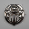 UK Vintage Sterling Silver Rennie Mackintosh Style Round Brooch Kit Heath