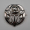 UK Vintage Sterling Silver Rennie Mackintosh Style Round Brooch Kit Heath