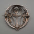 UK Vintage Sterling Silver Rennie Mackintosh Style Round Brooch Kit Heath
