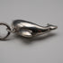 Vintage Silver-Plated Albert Chain with Dolphin Fob