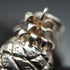British Antique Sterling Silver Albert Chain 34g Trombone Link Pineapple Fob