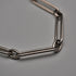 British Antique Sterling Silver Albert Chain 34g Trombone Link Pineapple Fob
