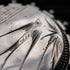 1893 English Antique Sterling Silver Hand-Engraved Swallow 2-Way Locket Brooch