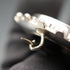 1893 English Antique Sterling Silver Hand-Engraved Swallow 2-Way Locket Brooch
