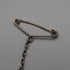 1893 English Antique Sterling Silver Hand-Engraved Swallow 2-Way Locket Brooch