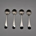 1902 English Antique Sterling Silver Salt Spoon 32g Z Barraclough&Sons
