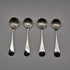 1902 English Antique Sterling Silver Salt Spoon 32g Z Barraclough&Sons
