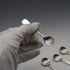 1902 English Antique Sterling Silver Salt Spoon 32g Z Barraclough&Sons