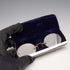 1907 Antique British Sterling Silver Spectacle Case and Spectacles by White & Reynolds