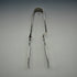 British Antique Silver Plate Sandwich Tongs by William Hutton