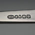 British Antique Silver Plate Sandwich Tongs by William Hutton