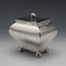 British Antique Silver-Plated Tea Caddy Box by James Deakin & Sons