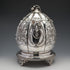 English Antique Silver Plate Biscuit Barrel by George Cuts
