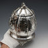 English Antique Silver Plate Biscuit Barrel by George Cuts