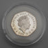 UK Beatrix Potter 150th Anniversary "Jeremy Fisher" 50p Proof Silver Coin with Royal Mint Case and Certificate 29298