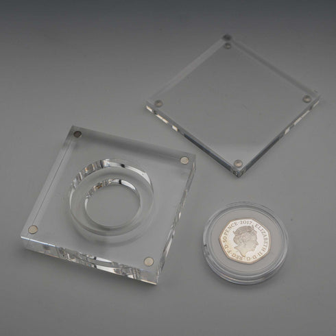 UK Beatrix Potter 150th Anniversary "Jeremy Fisher" 50p Proof Silver Coin with Royal Mint Case and Certificate 29298