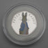 United Kingdom Beatrix Potter 150th Anniversary "Peter Rabbit" 50 Pence Commemorative Silver Coin Royal Mint, with Case and Booklet 00981