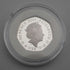 United Kingdom Beatrix Potter 150th Anniversary "Peter Rabbit" 50 Pence Commemorative Silver Coin Royal Mint, with Case and Booklet 00981