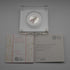 United Kingdom Beatrix Potter 150th Anniversary "Flopsy Bunny" 50p Proof Silver Coin Royal Mint, with Case and Certificate of Authenticity 23782
