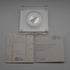 United Kingdom Beatrix Potter 150th Anniversary "Flopsy Bunny" 50p Proof Silver Coin Royal Mint, with Case and Certificate of Authenticity 23782