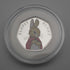 United Kingdom Beatrix Potter 150th Anniversary "Flopsy Bunny" 50p Proof Silver Coin Royal Mint, with Case and Certificate of Authenticity 23782